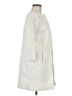 Zara Basic 100% Polyester Ivory Coat Size M - photo 4