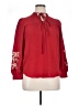 Unbranded Red Long Sleeve Blouse Size XL (estimated) - photo 1