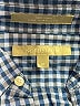 Nordstrom Checkered-gingham Blue Long Sleeve Button-Down Shirt Size 12 - photo 3