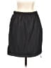 Unbranded Solid Black Casual Skirt Size XL - photo 2