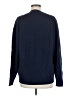 Marks & Spencer 100% Wool/laine Solid Blue Wool Pullover Sweater Size M - photo 2