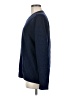 Marks & Spencer 100% Wool/laine Solid Blue Wool Pullover Sweater Size M - photo 5