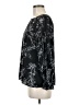 T Tahari Black Long Sleeve Blouse Size M - photo 5