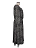Talbots Animal Print Black Casual Dress Size L - photo 4