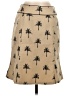 Etcetera 100% Cotton Graphic Tan Casual Skirt Size 0 - photo 1