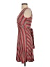 Alya Stripes Brown Cocktail Dress Size XS - photo 5
