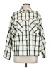 Unbranded Plaid Ivory 3/4 Sleeve Blouse Size M (estimated) - photo 1