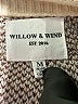 Willow & Wind Argyle Tan Pullover Sweater Size M - photo 7