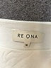 RE ONA Ivory Short Sleeve Turtleneck Size M - photo 7