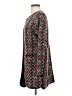Sanctuary Print Red Coat Size XS - photo 5