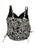 Croft & Barrow Paisley Black Swimsuit Top Size M (estimated) - photo 2