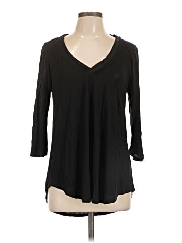 Bordeaux 3/4 Sleeve Top (view 1)