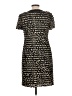 Connected Apparel Graphic Black Casual Dress Size 12 - photo 2