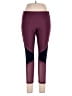 Under Armour Color Block Burgundy Active Pants Size XL - photo 1