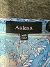 AaKaa 100% Rayon Paisley Blue Cocktail Dress Size XS - photo 7