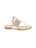 Donald J Pliner Gold Tan Sandals Size 8 1/2 - photo 1