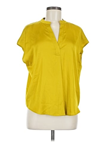 RACHEL Rachel Roy Short Sleeve Blouse (view 1)