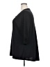 Paper Tee 100% Polyester Black 3/4 Sleeve Blouse Size 2X - photo 5
