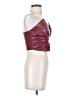 Shein 100% Polyester Burgundy Sleeveless Top Size 4 - photo 4