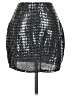 Windsor Metallic Silver Casual Skirt Size S - photo 2