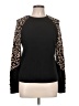 Shein Animal Print Black Pullover Sweater Size 8 - 10 - photo 1