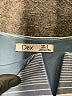 Dex Stripes Blue Jumpsuit Size S - photo 4