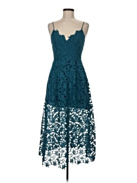 princess polly baby blue dress ASTR the Label Rasya One Shoulder Pleated Maxi Dress main image 1