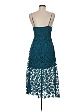 knee length dresses for ladies Floral Lace Knit Midi Dress main image 1