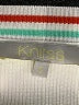 Knitss 100% Polyester Color Block Ivory Cocktail Dress Size S - photo 7
