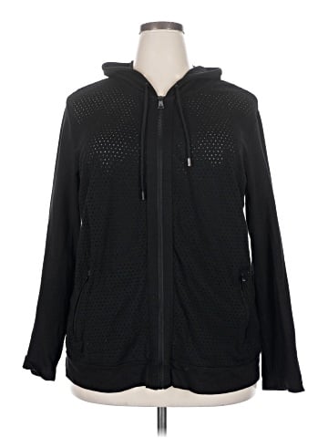 Lauren by Ralph Lauren Zip Up Hoodie (view 1)