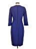 Classiques Entier Solid Blue Cocktail Dress Size 4 - photo 2