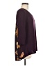 Le Lis Floral Burgundy 3/4 Sleeve Top Size M - photo 4
