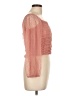 Ambiance 100% Polyester Orange 3/4 Sleeve Top Size L - photo 4