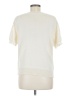 Unbranded 100% Polyester Ivory Short Sleeve Top Size M - photo 2