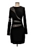 B. Darlin Graphic Black Cocktail Dress Size S (estimated) - photo 1