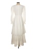 Shein 100% Polyester Ivory Cocktail Dress Size S - photo 2