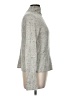 Madewell Metallic Silver Turtleneck Sweater Size M - photo 4