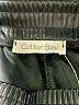 Cotton Bleu Metallic Black Athletic Shorts Size 0 - photo 3