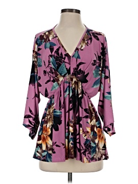 White Birch 3/4 Sleeve Blouse