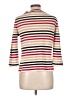 First Issue by Liz Claiborne Stripes Tan Pullover Sweater Size L - photo 2