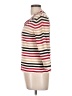 First Issue by Liz Claiborne Stripes Tan Pullover Sweater Size L - photo 5