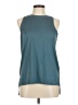 JoyLab Teal Sleeveless T-Shirt Size M - photo 1