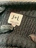 John & Jenn Color Block Black Turtleneck Sweater Size L - photo 7