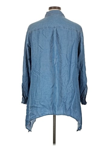 Zac & Rachel 3/4 Sleeve Button-Down Shirt (view 2)