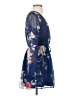 B.O.G Collective 100% Polyester Floral Blue Casual Dress Size XS - photo 4