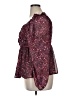 Torrid 100% Polyester Burgundy Long Sleeve Blouse Size 1X Plus (1) - photo 5