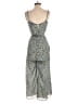 Charles Henry 100% Polyester Paisley Blue Jumpsuit Size XS - photo 2