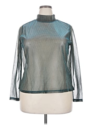 ELOQUII Long Sleeve Turtleneck (view 1)