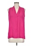 Adrienne Vittadini 100% Polyester Pink Sleeveless Blouse Size M - photo 1
