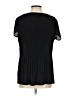 Pleione 100% Polyester Black Short Sleeve Blouse Size XS - photo 2